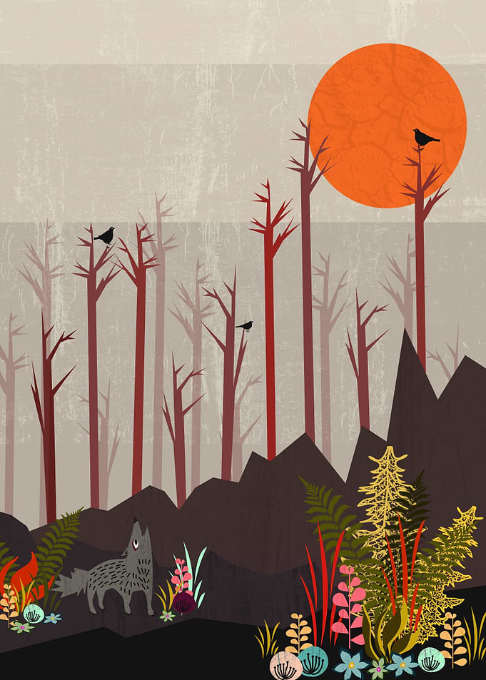 A lovely nature themed illustration :)