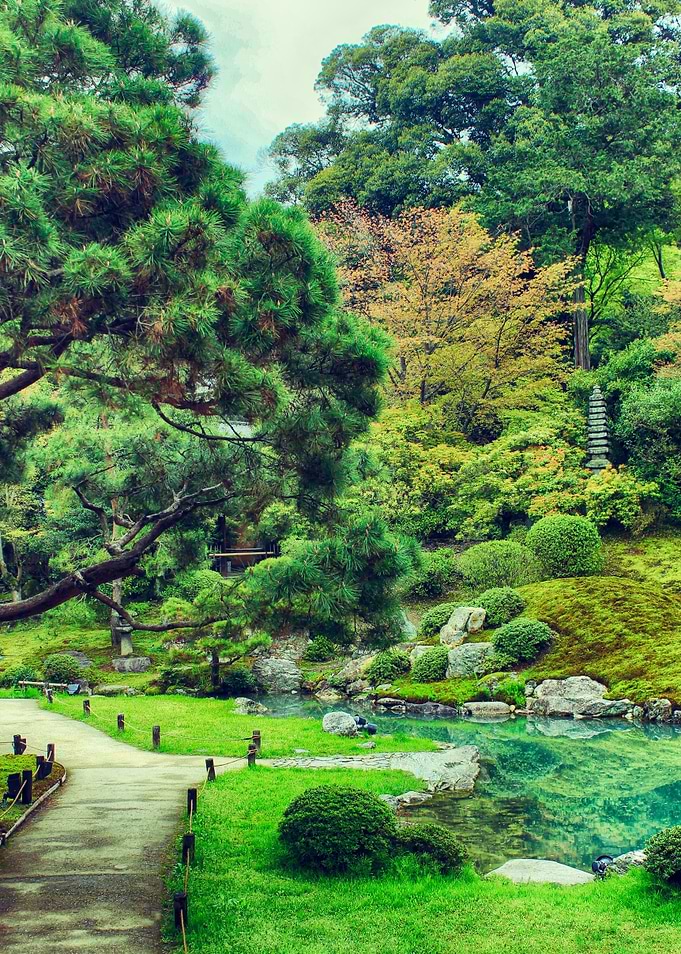 Shoren-in garden