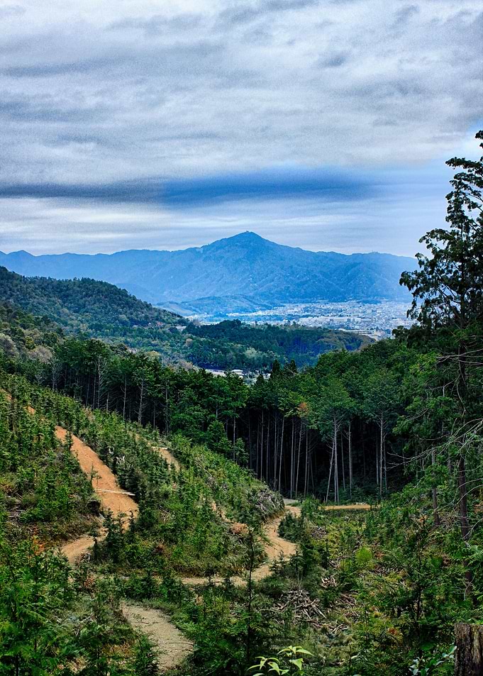 Five layers of Kyoto, Japan