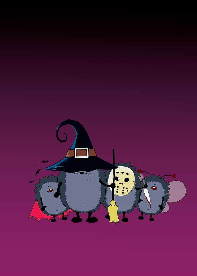 Halloween party crew