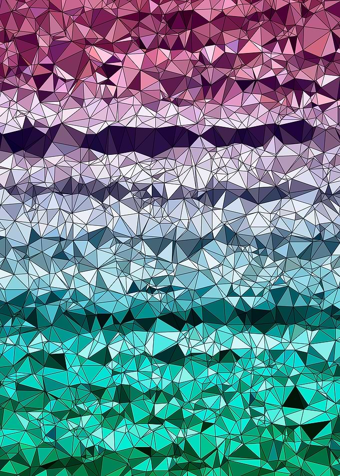 Polygons and vectors with colors
