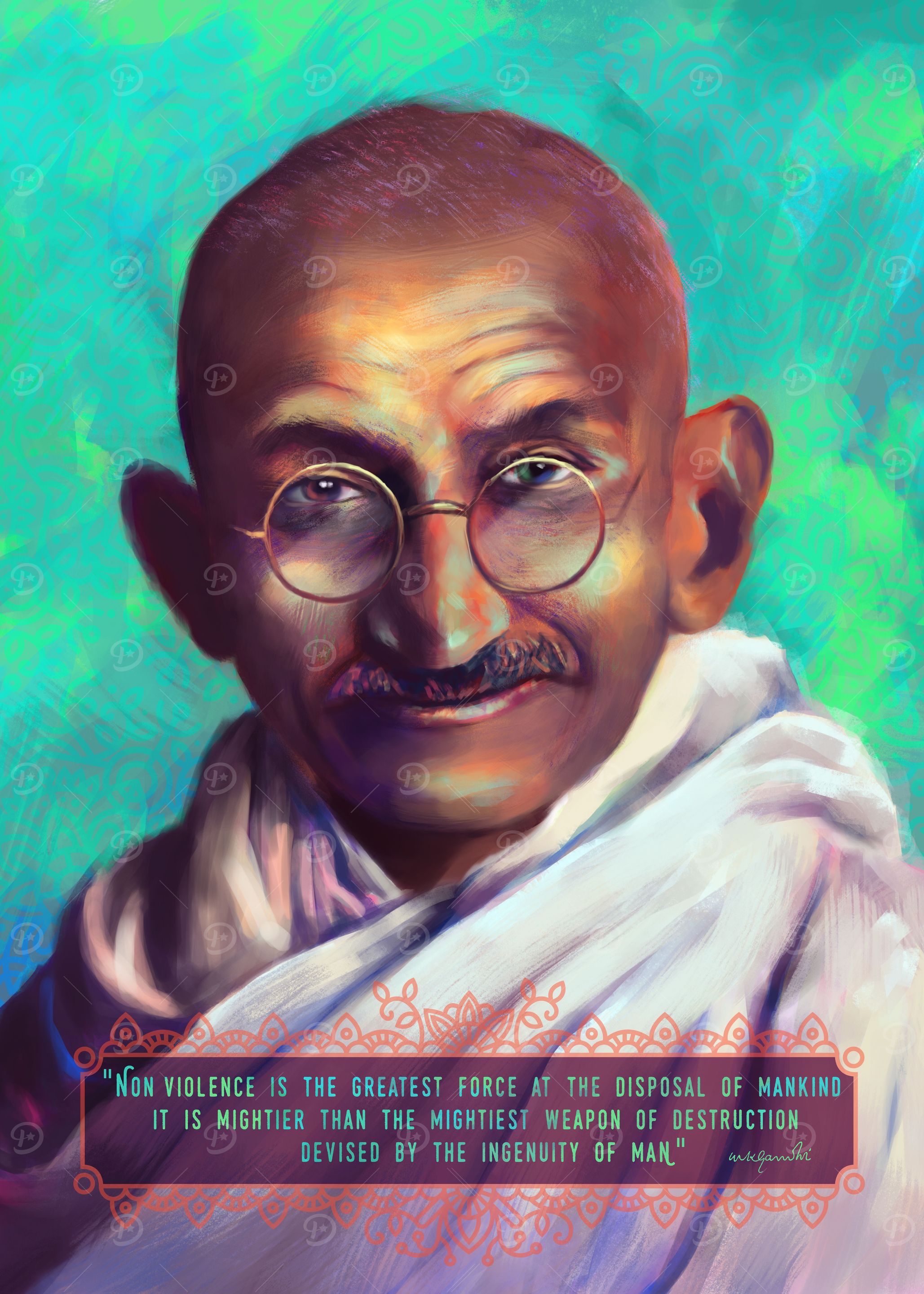 This poster is a tribute to a great person that contrib ...
