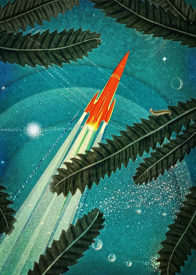 Space Trip Collage