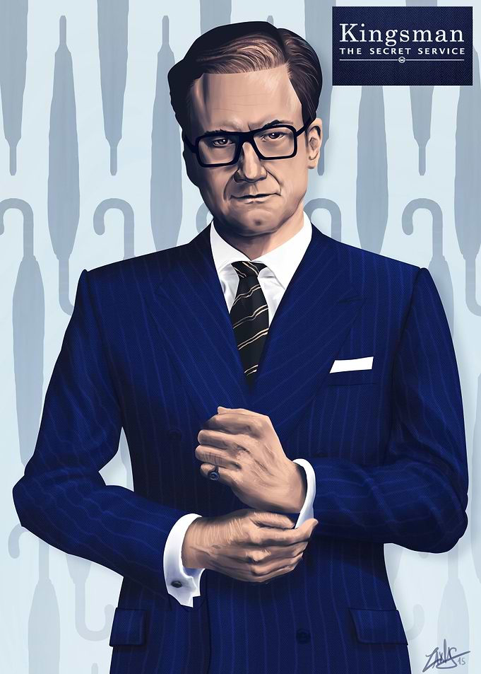KingsmanThis Poster is a graphic tribute to the movie : ...