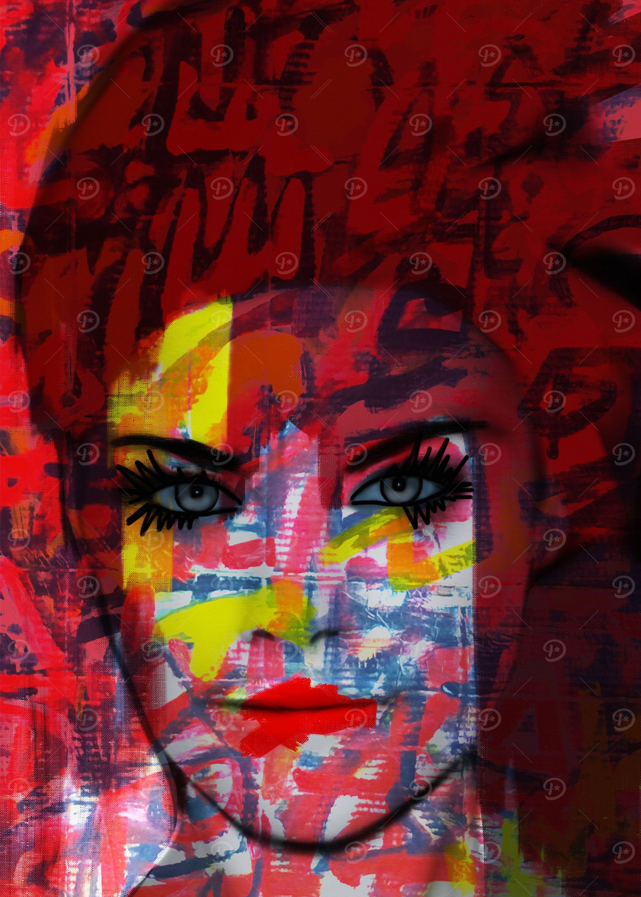 Cardboard Fashion Lady