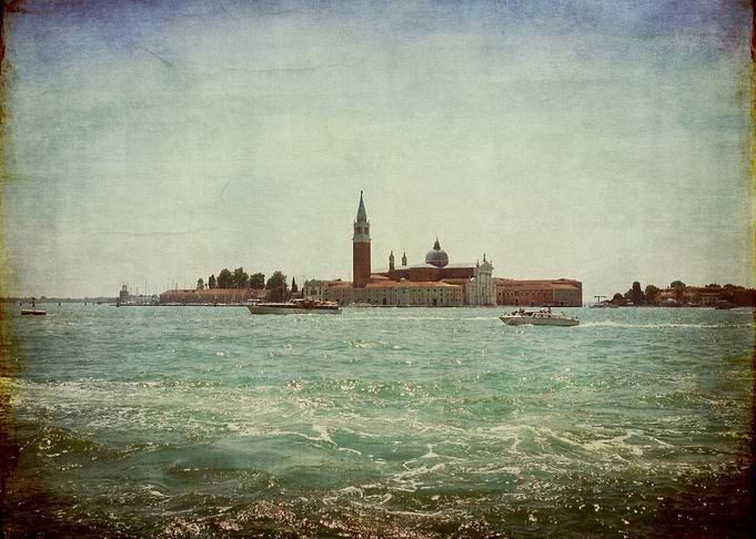 on the water