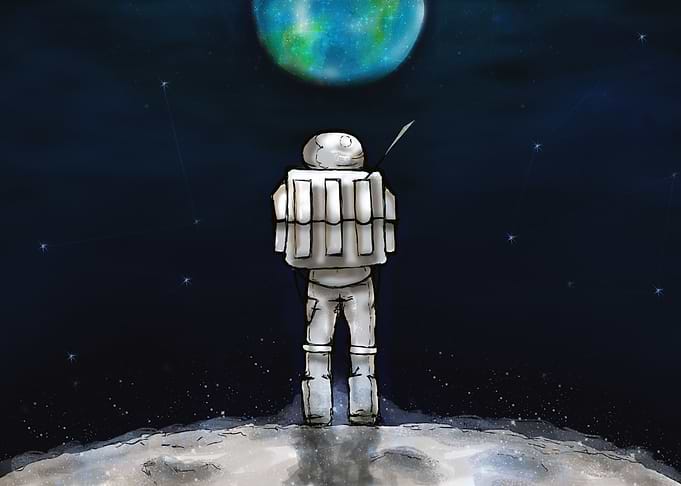 Espace, digital painting.