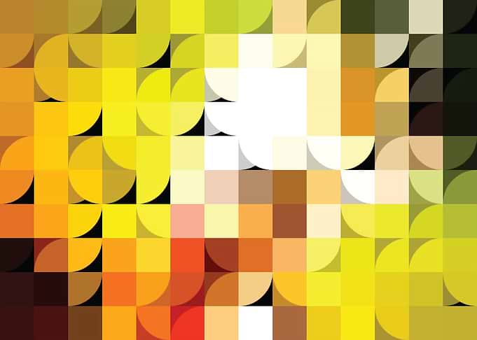 An abstract of a vision of sunrise.