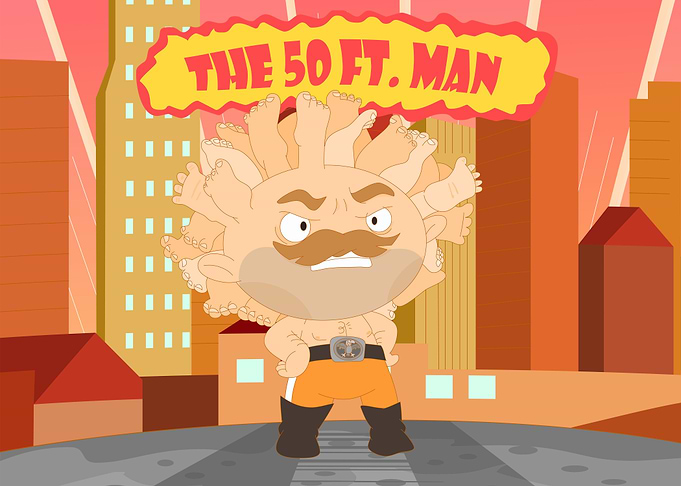Th 50ft. man