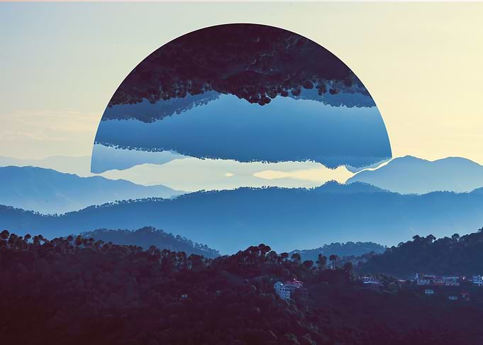 Himalayan Reflection2: Photo location Himachal pradesh