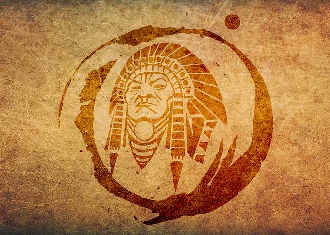 Grunge, vintage Cherokee Chief.