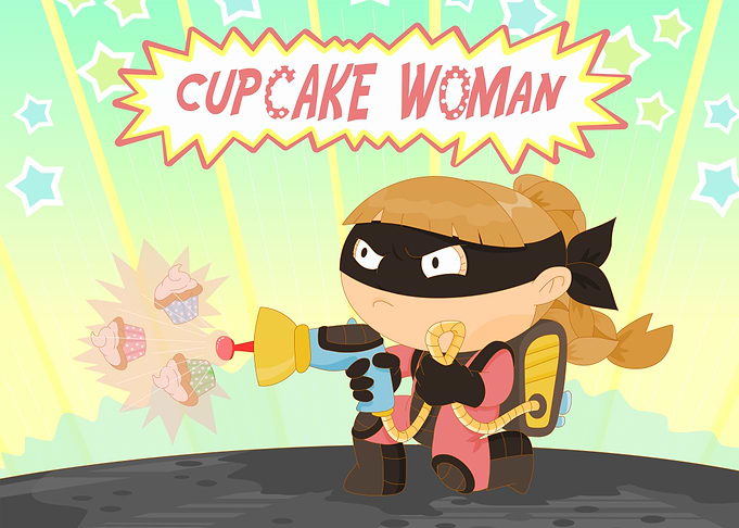 The amazing cupcake woman