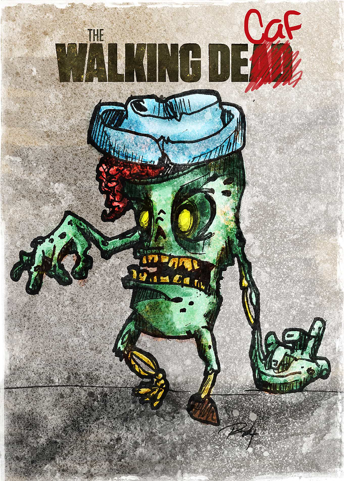 The Walking Decaf, wich is pretty much a lifeless coffe ...