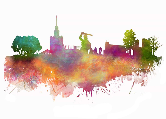 Warsaw skyline