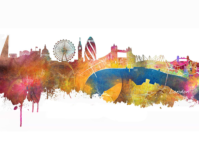 London skyline