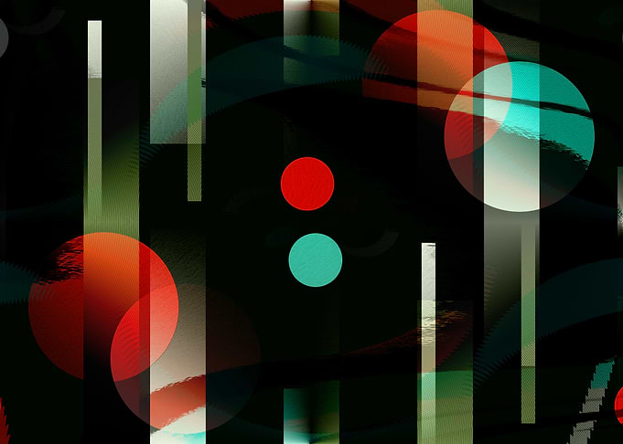 Multicolored abstract no. 62