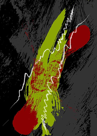 Abstract 3011 - Digital abstract using shapes and lines ...