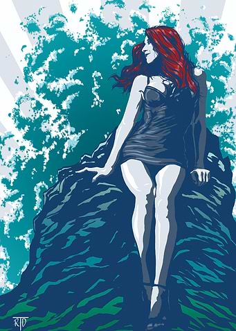 Waves Crash