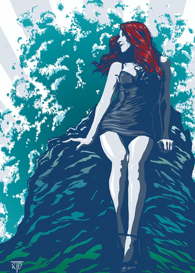 Waves Crash