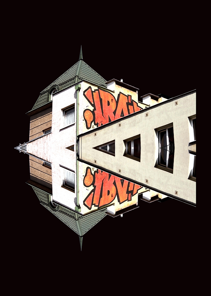 Title: URBAN-1D-Surreal. Photography of buildings in th ...