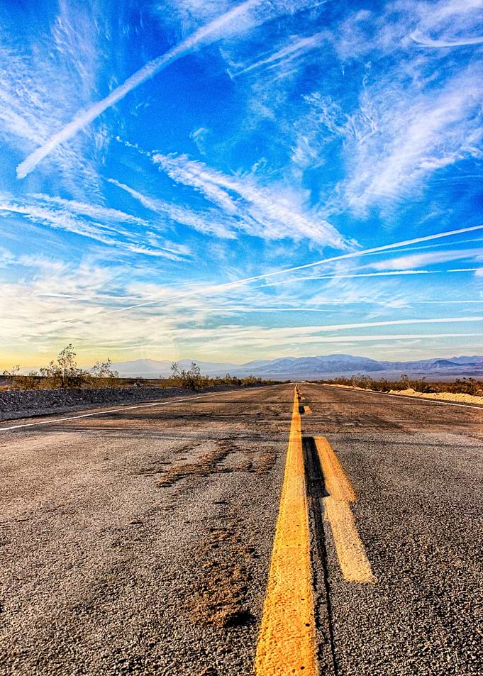 Sunrise on Historic Route 66