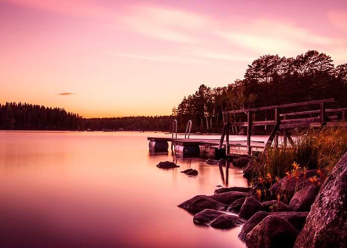 Sunset jetty
