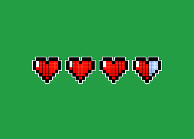 Pixel Hearts