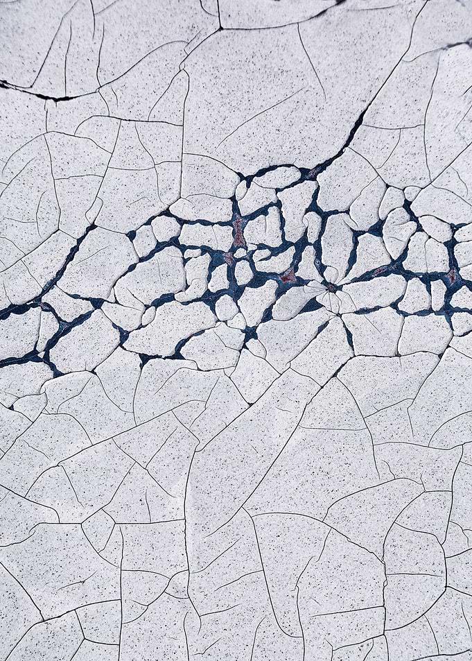 Cracked paintwork