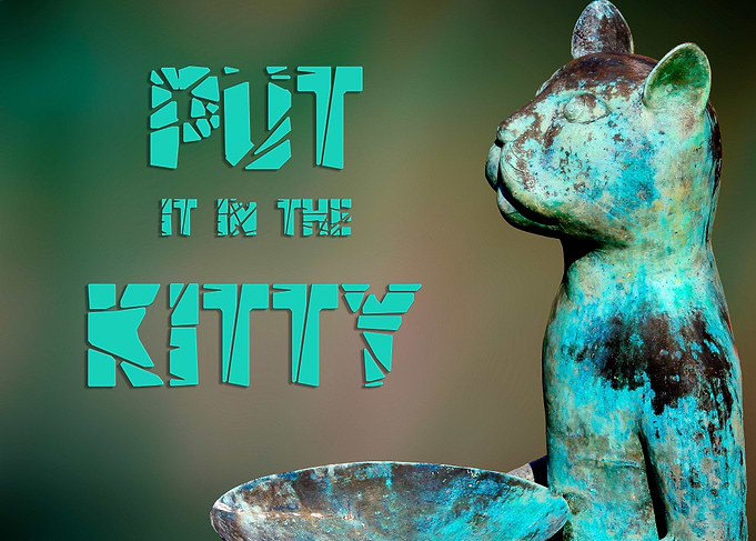 Put it in the Kitty