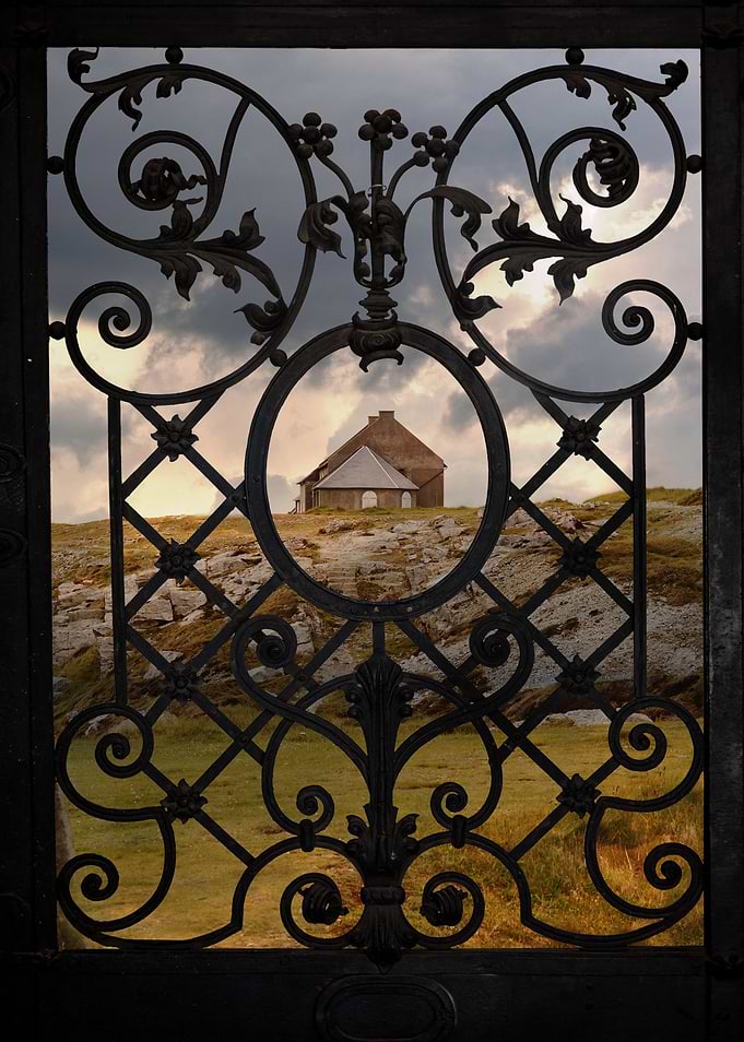 From a window