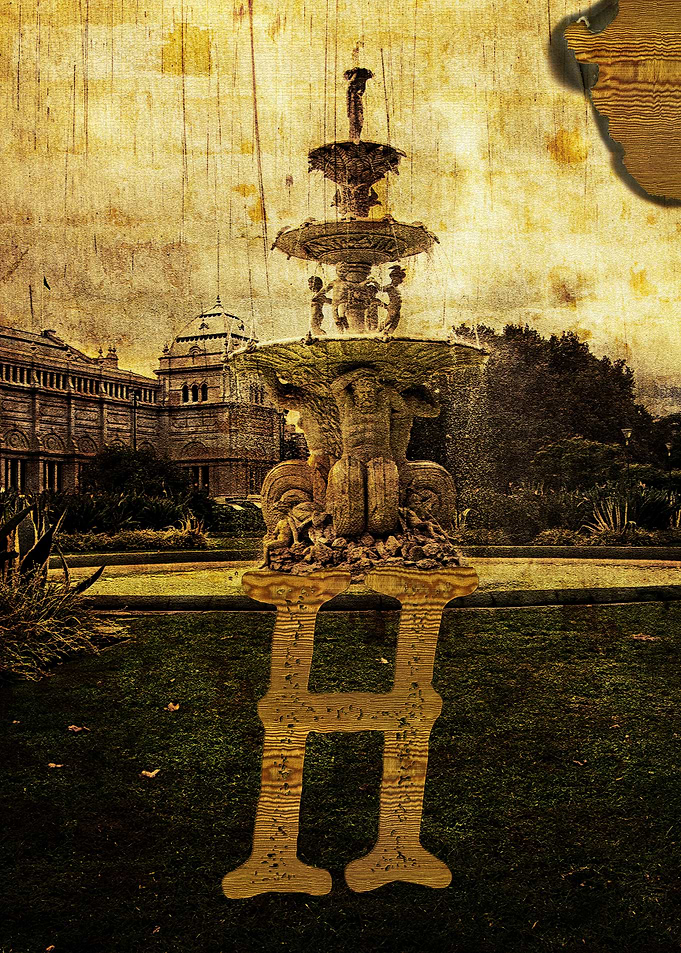 Grungy Melbourne Australia Alphabet Series - Letter 'H' ...