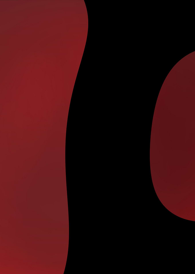 Red and black abstract design