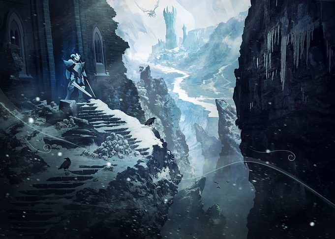 The Hollow Lands - A lifeless world from the game 'Emin ...