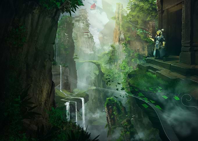 Skyworld - A world inspired by Asian fantasy in the vid ...