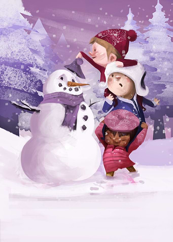 Building a snowman