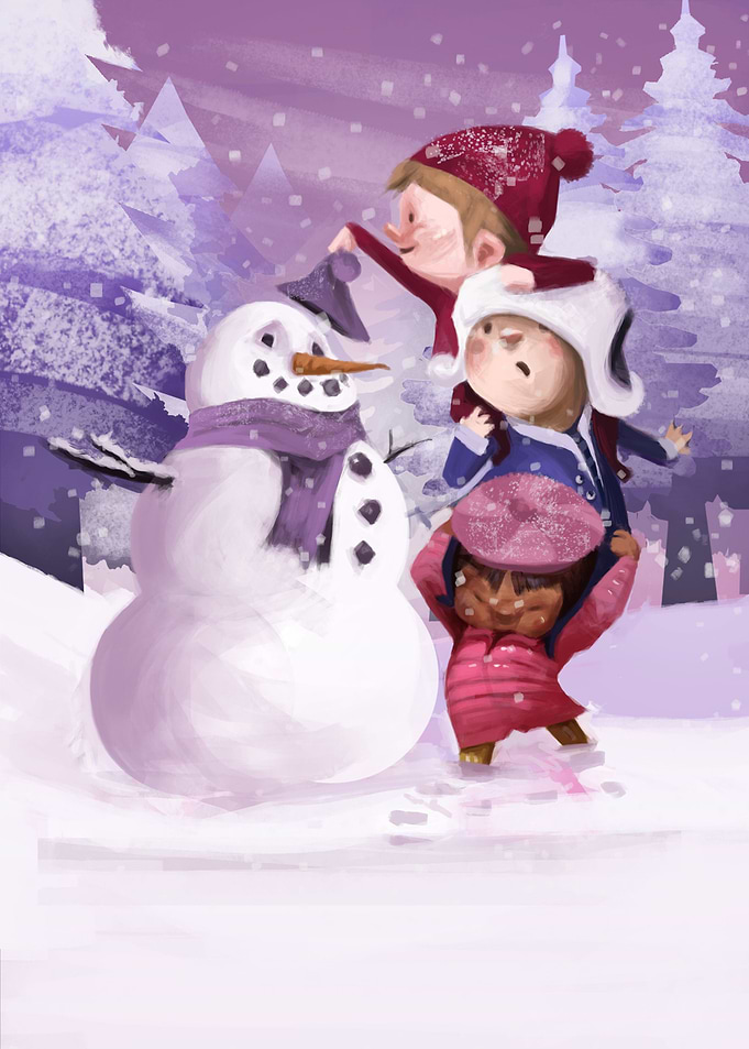 Building a snowman