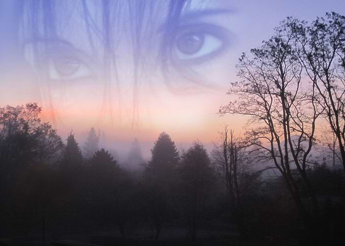My emotive landscape, self portrait.