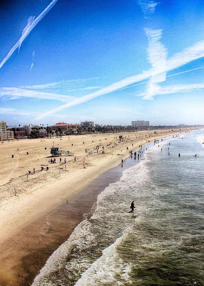 Santa Monica beach
