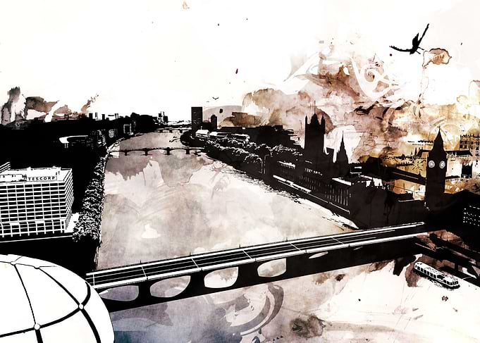 An on going project based on views around the River Tha ...