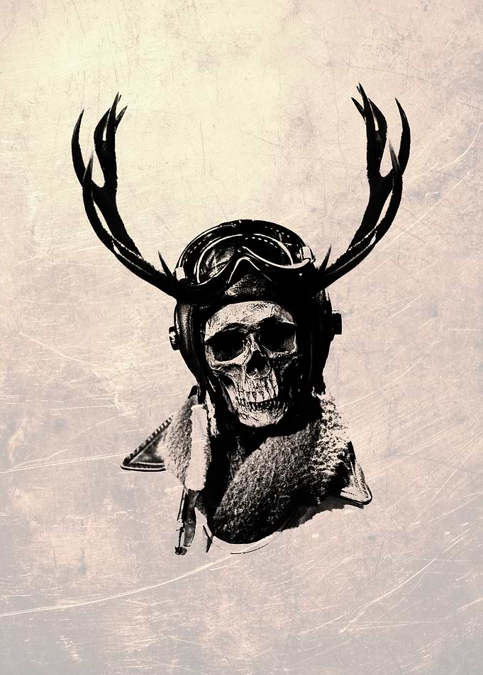 army skull head