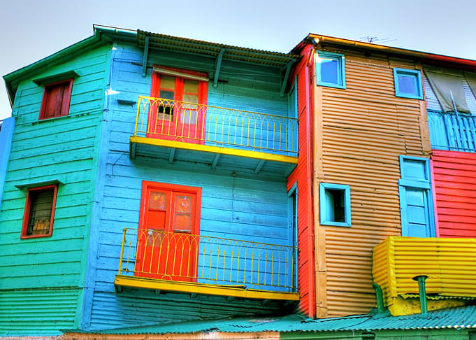 Boca Color - In Buenos Aires there is this section call ...