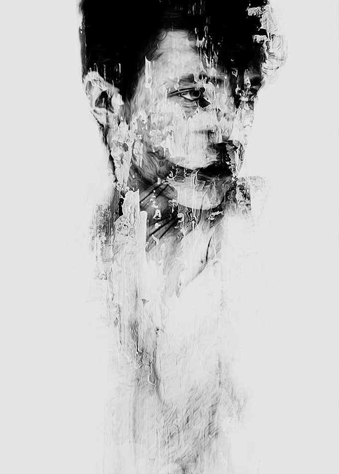 'Depression' - Mixed Media from my Melancholy collectio ...