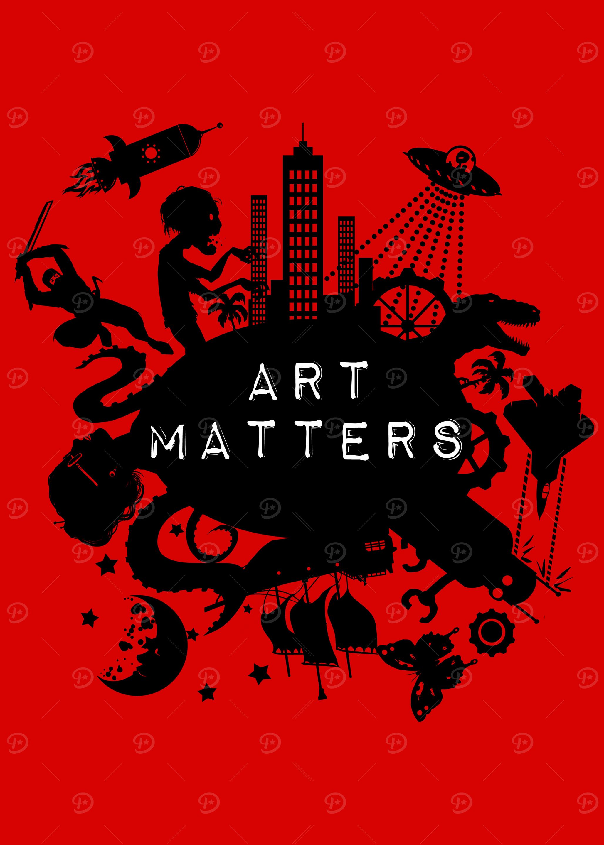 Art Matters (Red).