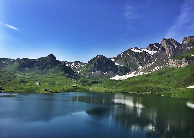 Mountain Lake @ Melchsee Frutt