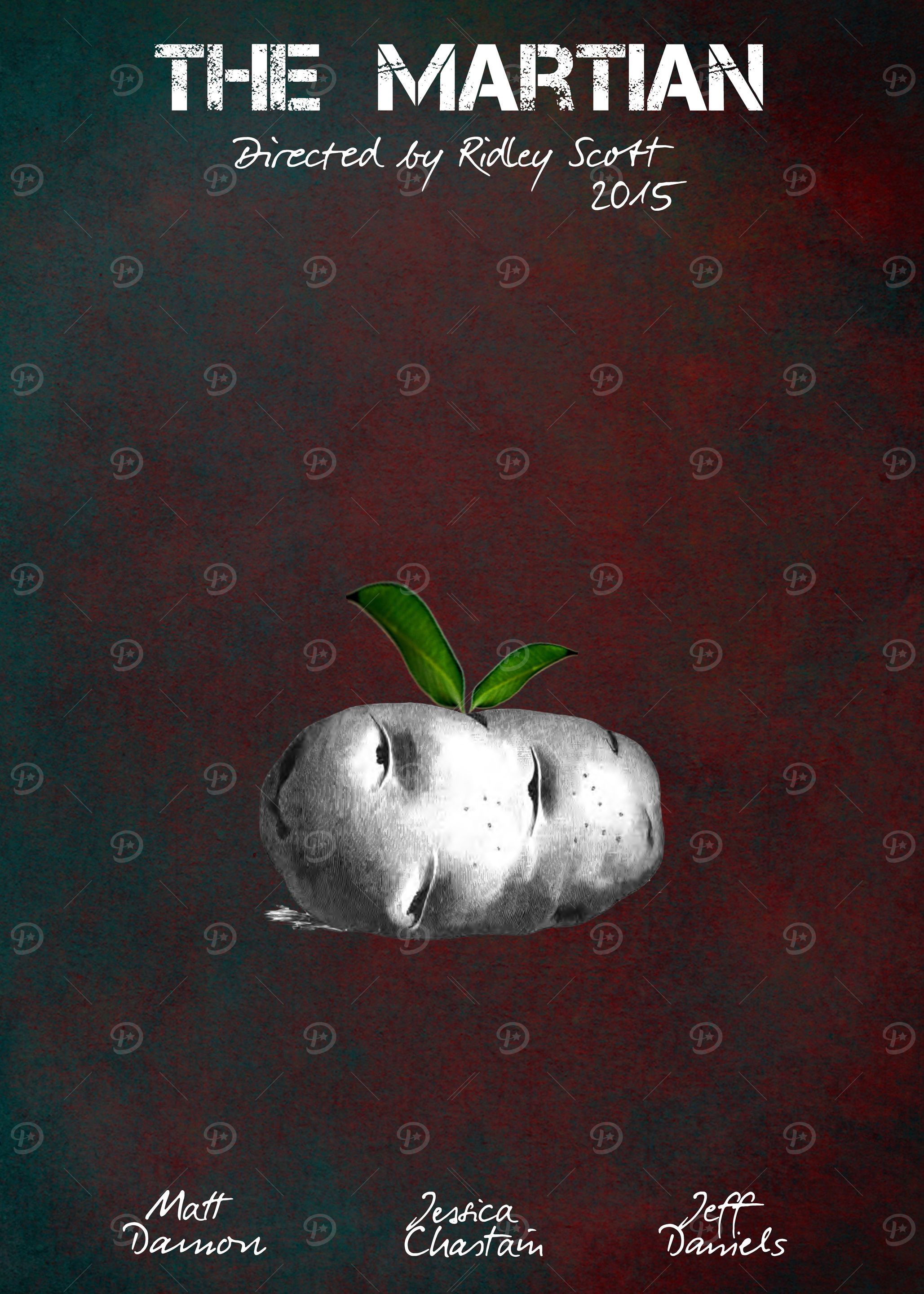 The Martian by Ridley Scott - film poster