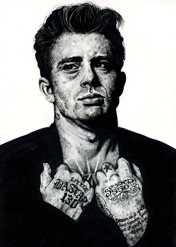 James Dean inked