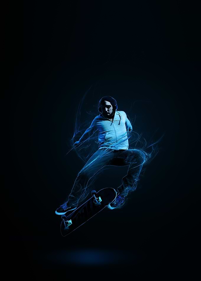 The Fractal Skate. Fakie Kickflip from me with fractal ...