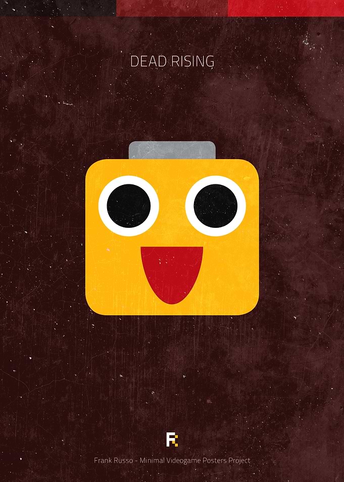 Dead Rising. Minimal Videogame Poster.