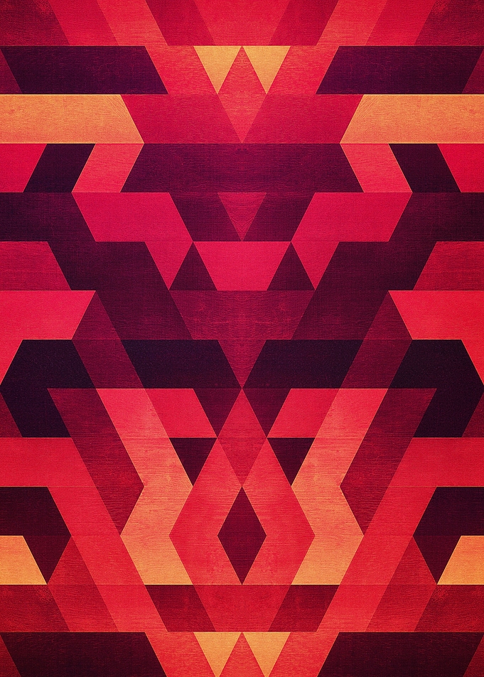 Awesome great colorful geometric hipster pattern design ...