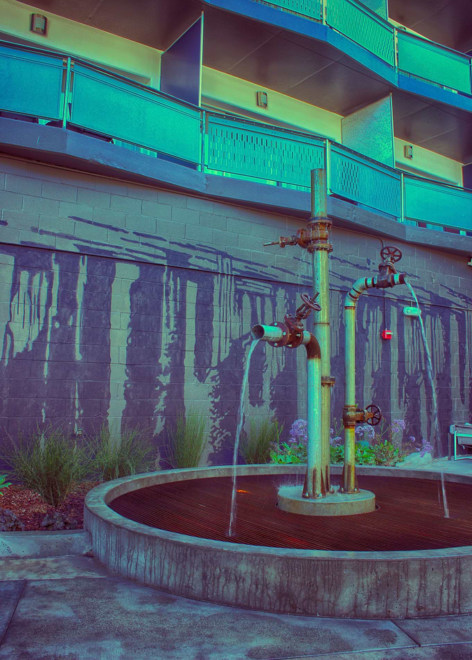 Pipe monument